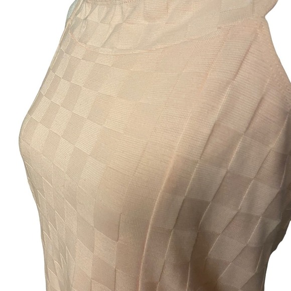 Urban Outfitters Shift Mini Dress Sleeveless Side Slit Coral Pink Size Small - Picture 5 of 8